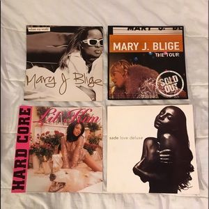 Four ORIGINAL VINTAGE PROMO FLAT                                     (NOT VINYL)